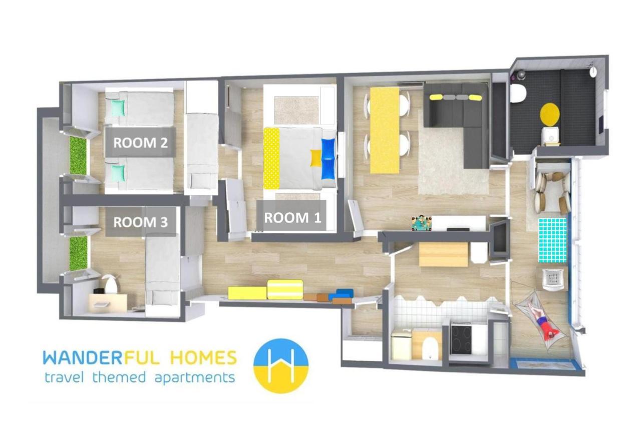 Wanderful Home - Travel Themed Apartment Lisbona Esterno foto